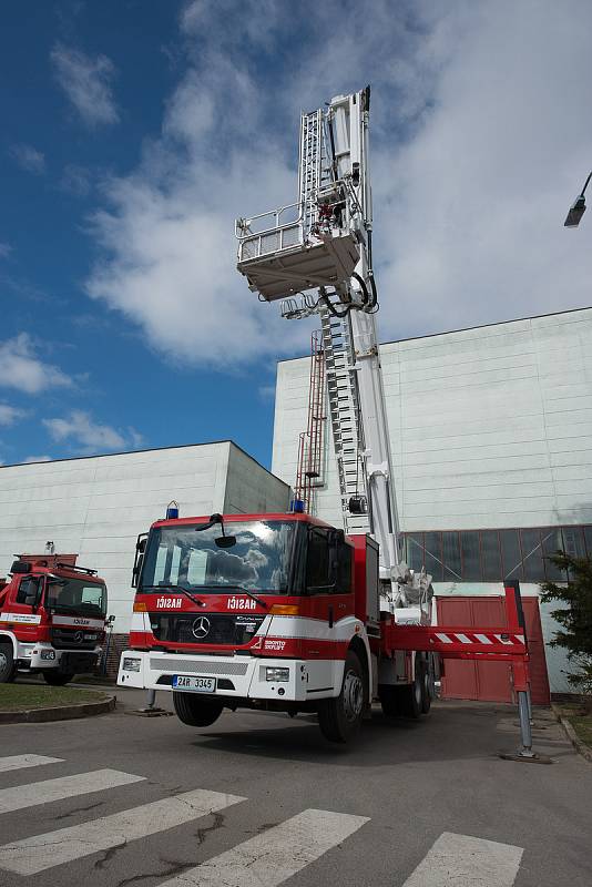 Dukovanští hasiči zasahují v okolí elektrárny průměrně čtyřicetkrát za rok.