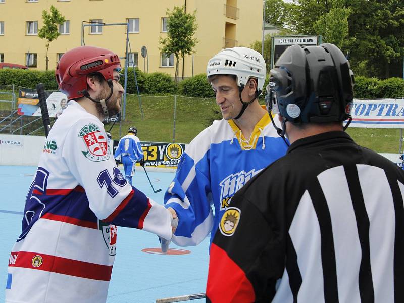 Jihlava si opět po roce zahraje finále play-off Moravské hokejbalové ligy.