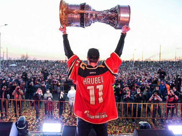 Takto Šimon Hrubec slavil triumf v KHL