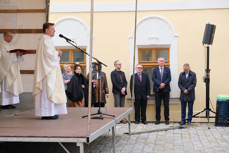 Slavnostní znovuotevření chrámu svaté Markéty v Jaroměřicích nad Rokytnou