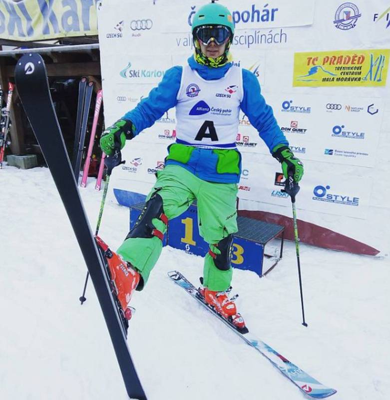 Český reprezentant ve snowboardcrossu Radek Houser začínal svoji kariéru jako alpský lyžař.