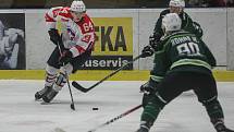 Zápas 42. kola WSM ligy mezi SK Horácká Slavia Třebíč a HC Energie Karlovy Vary.