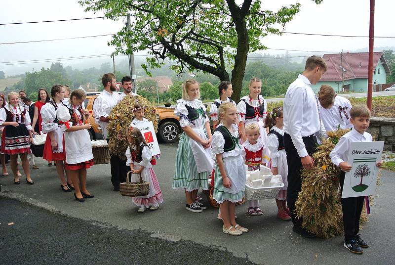 Pouť sv. JIljí obcí z farnosti Ruda, Jabloňov a Březejc