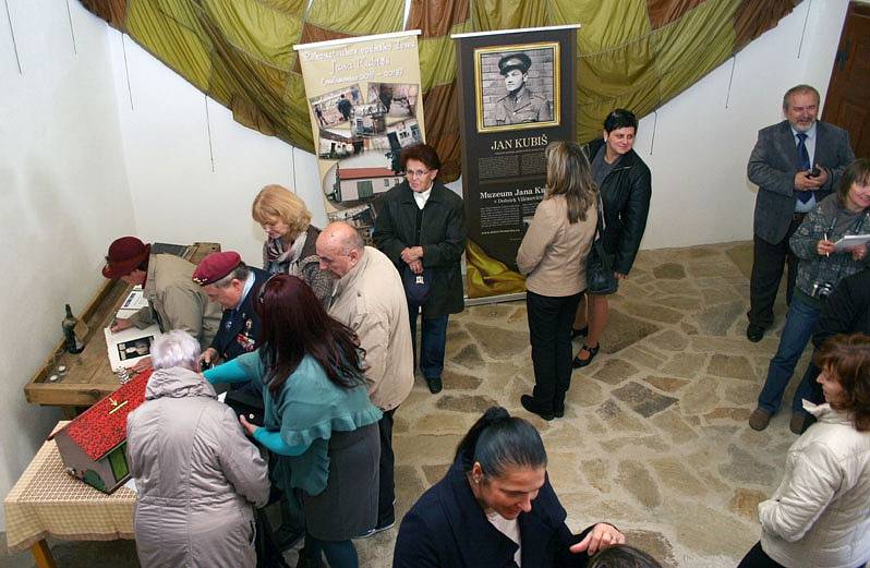 Otevření stálá expozice Jana Kubiše v Dolních Vilémovicích