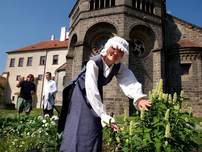 Památka UNESCO nabízí farskou zahrádku.