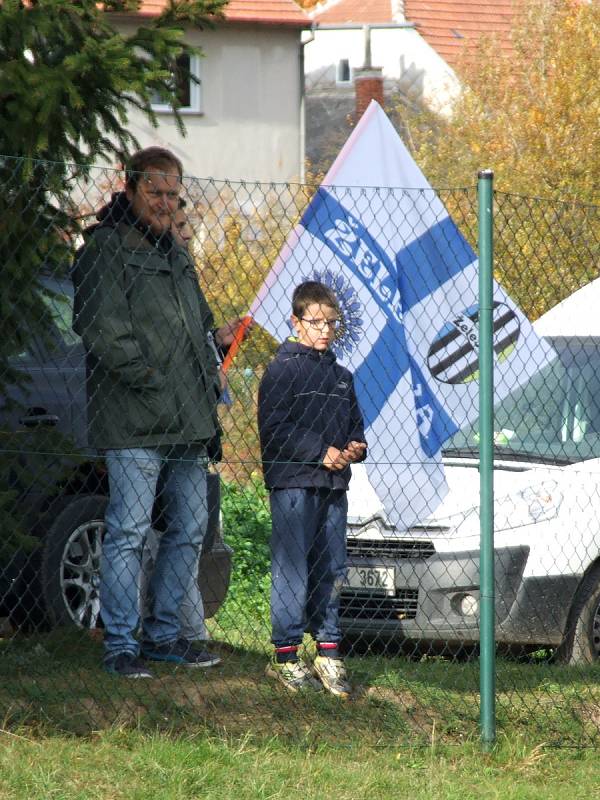 Želetava (v modrém) doma nestačila na žďárskou  rezervu, které musela první příčku přenechat.