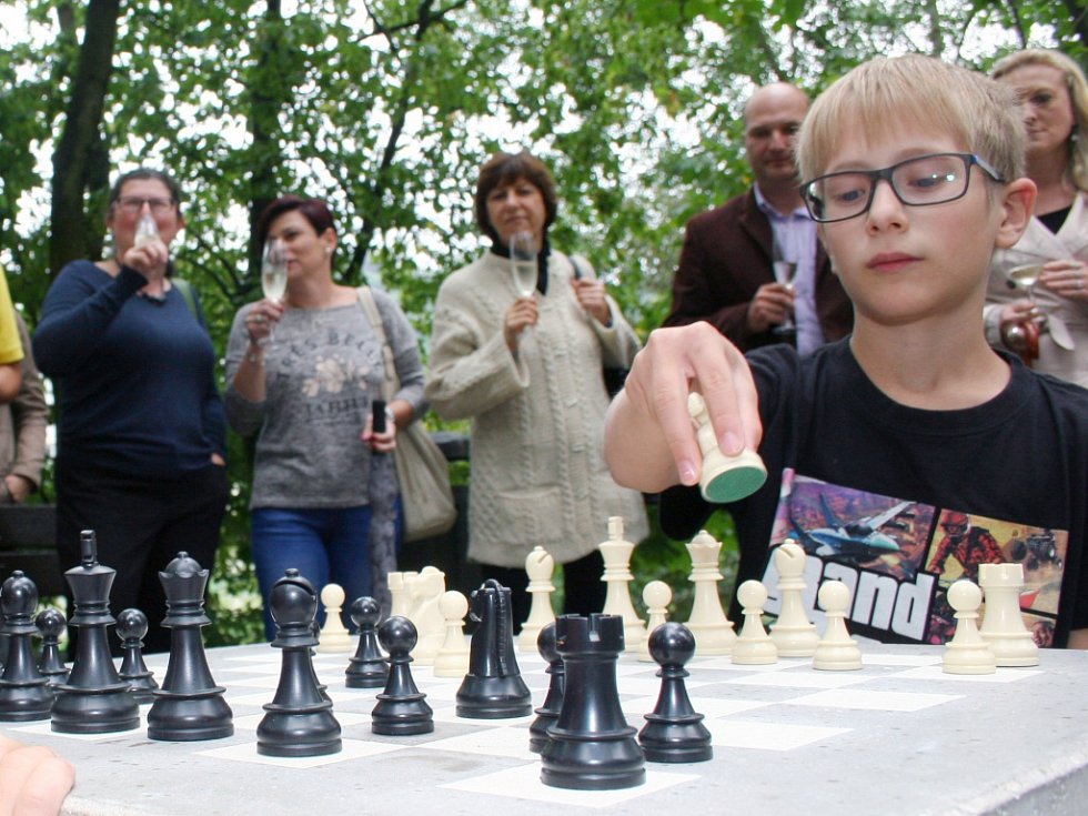 Třebíčský deník | Šachy v parku | fotogalerie