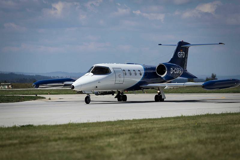 Německý Learjet LJ-35.