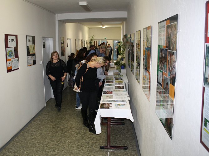 Výstava nazvaná Patnáct + jedna knižních publikací v Jaroměřicích nad Rokytnou.