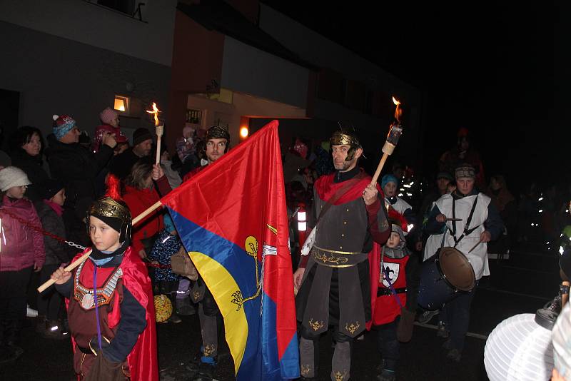 Svatomartinské oslavy v Lukách nad Jihlavou. Foto: Deník/