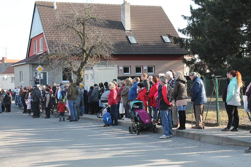 Slavnostní otevírání nové hasičské zbrojnice, Jaroměřice nad Rokytnou 28. 2. 2019