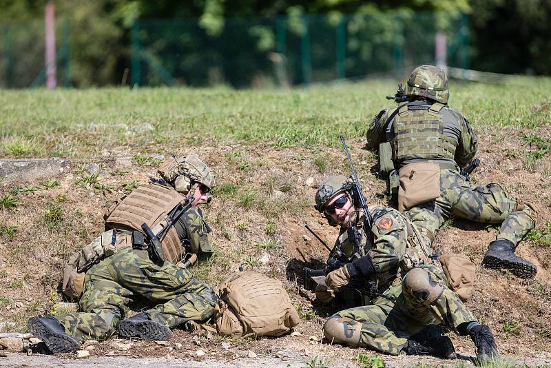 Vojenského cvičení Ample Strike 2019.