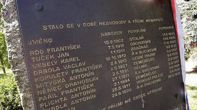 Tragédii, ke které došlo přesně před 60 lety dnes připomínají pomníky v Moravských Budějovicích, Jihlavě a Třebíči.