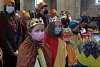 VIDEO: Třebíčský farář dal třem králům požehnání a udělal si s nimi selfíčko