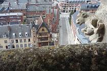 Amiens, město, kde žil spisovatel Jules Verne.