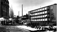 Továrna BOPO v Třebíči-Borovině na konci osmdesátých let minulého století.