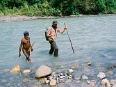 Cestovatel Přemysl Voborník v Západní Papui