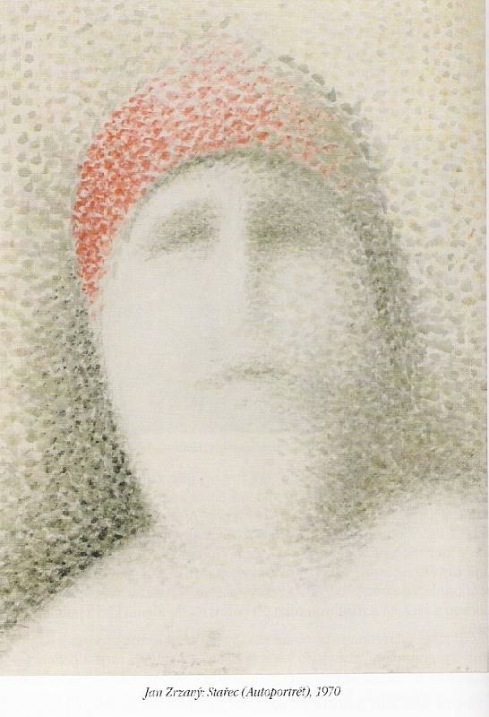 Jan Zrzavý: Stařec (Autoportrét), 1970, Národní Galerie v Praze