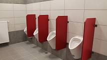 Nové veřejné záchodky v centru Třebíče.