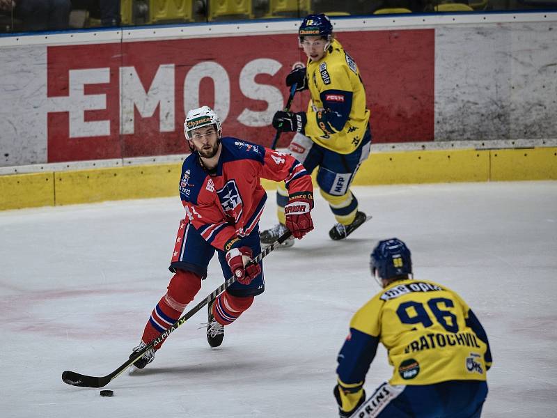 Ve čtvrtém čtvrtfinále play-off Chance ligy vyhráli třebíčští hokejisté v Přerově 3:2 po samostatných nájezdech a mohou se chystat na semifinálový souboj se Zlínem.