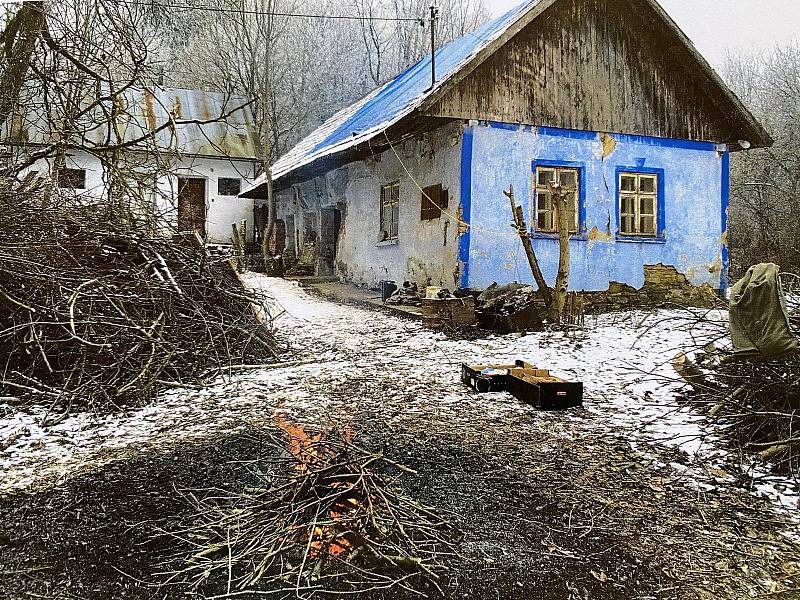 Třebíčák Marek Matějek obnovuje Janúšovu usedlost v Žítkové. Foto: Eva Fruhwirtová