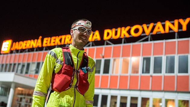 Extrémní běžec a dukovanský hasič Štěpán Dvořák.