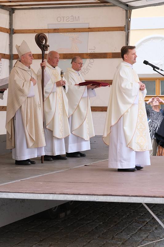 Slavnostní znovuotevření chrámu svaté Markéty v Jaroměřicích nad Rokytnou