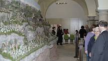 Výstava betlémů v třebíčském muzeu.