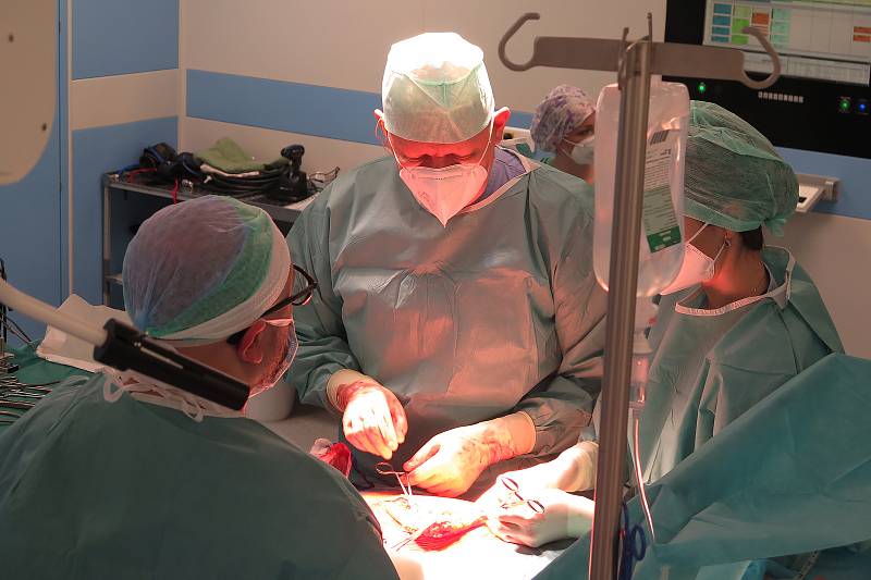 Operace kýly v Nemocnici Třebíč