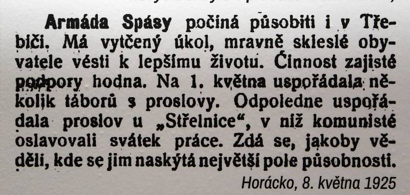 Výstava o historii Libušina údolí v Ekotechnickém centru Alternátor v Třebíči.