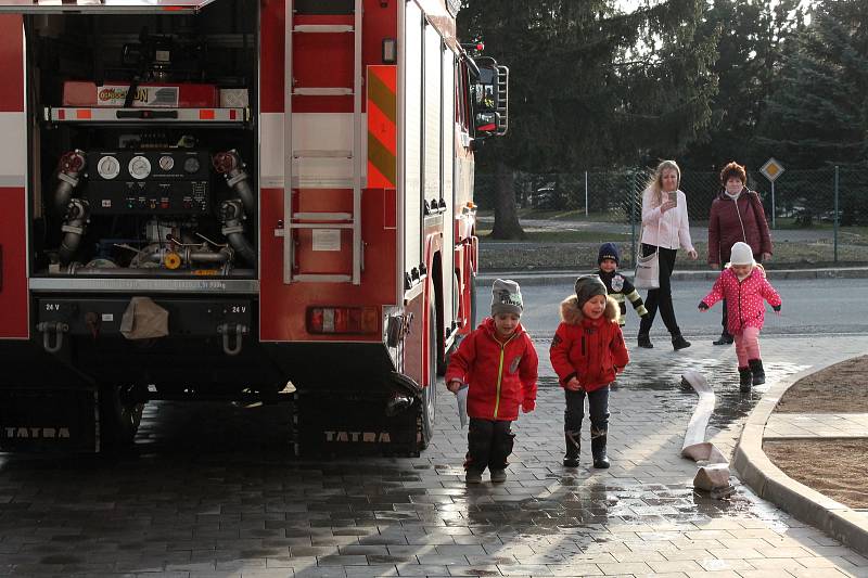 Slavnostní otevírání nové hasičské zbrojnice, Jaroměřice nad Rokytnou 28. 2. 2019