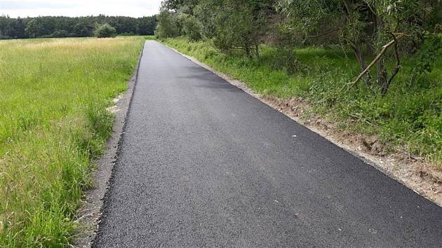 FOTO: Okruh Bažantnice u Třebíče je hotový, o víkendu začne sloužit sportovcům