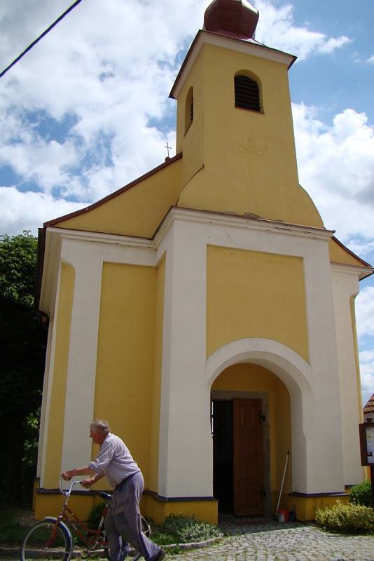 Kaple sv. Cyrila a Metoděje v Chlístově.