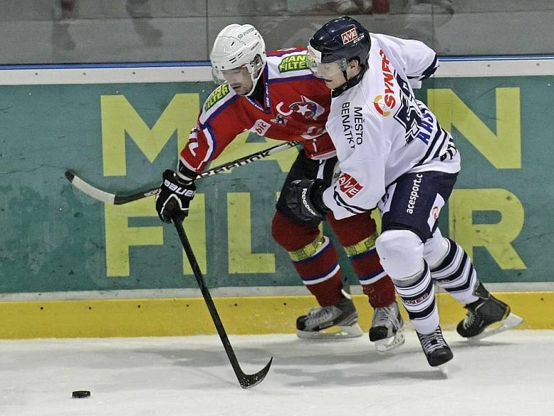 Horácká Slavia podlehla Benátkám nad Jizerou až v prodloužení 3:4.