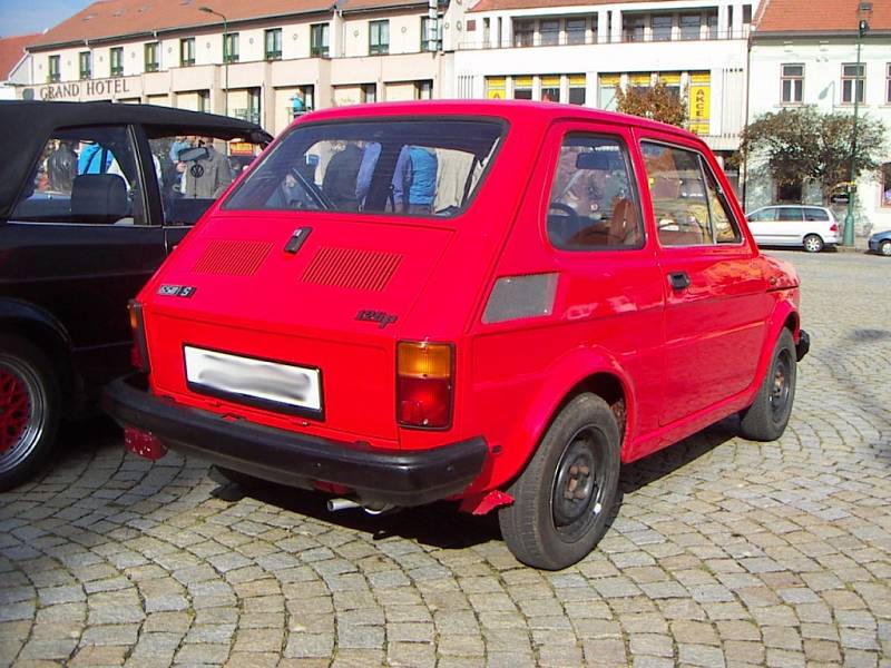 Fiat 126 P Michala Hlinky vyrobený v roce 1988.