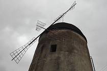 Větrný mlýn na Kanciborku.