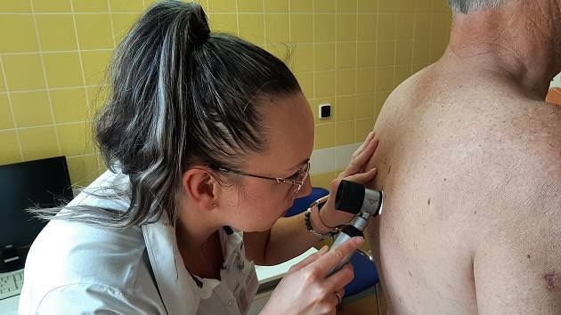 Evropský den melanomu v třebíčské nemocnici.