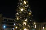 Vánoční strom v Třebíči