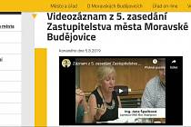 Záznamy ze zasedání budějovických zastupitelů začne tamní radnice zveřejňovat na webových stránkách města.