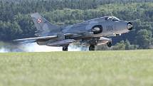 Polské letouny Su-22M3 přiletěly 23. srpna na letiště v Náměšti nad Oslavou. V ČR se zapojí do mezinárodního leteckého cvičení Ample Strike 2017.