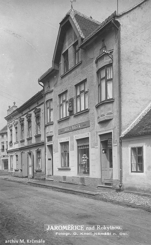 Muzeum Otokara Březiny v Jaroměřicích nad Rokytnou, první republika.