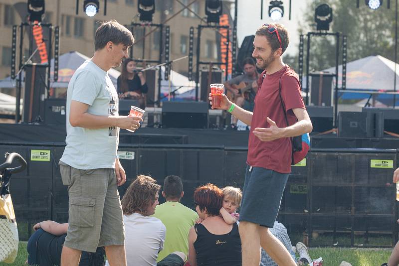 Letní festival Zámostí v Třebíči.