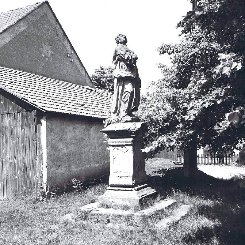 Zaniklá obec Lipňany u Dukovan na Třebíčsku v dobových fotografiích. Foto: poskytl Miloš Kudera