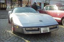 Corvette C4 na Karlově náměstí v Třebíči.