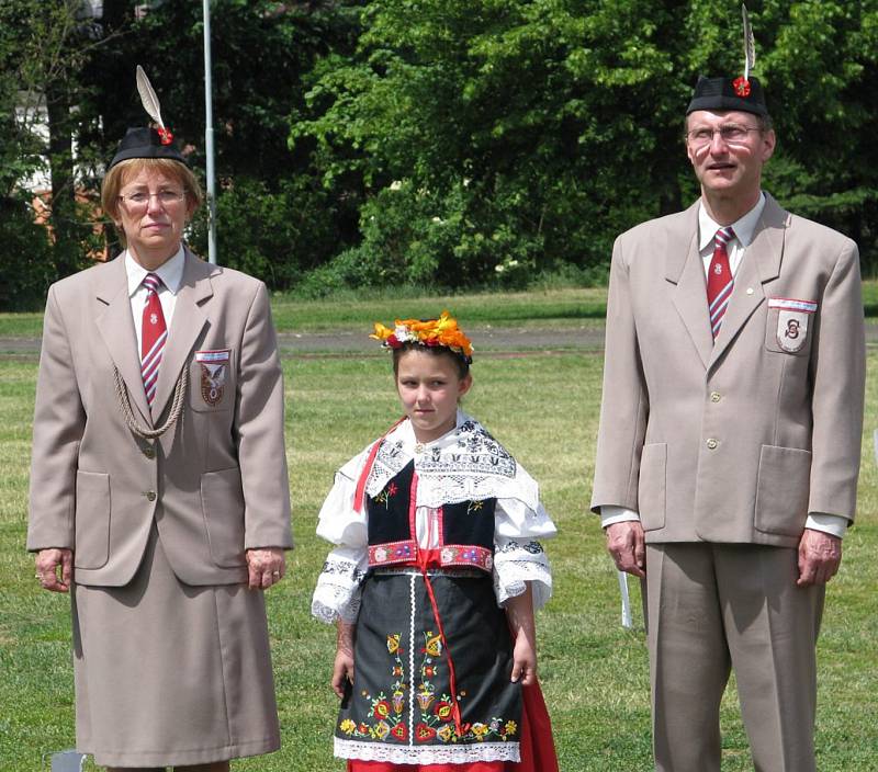 Krajský sokolský slet v Třebíči v roce 2012.