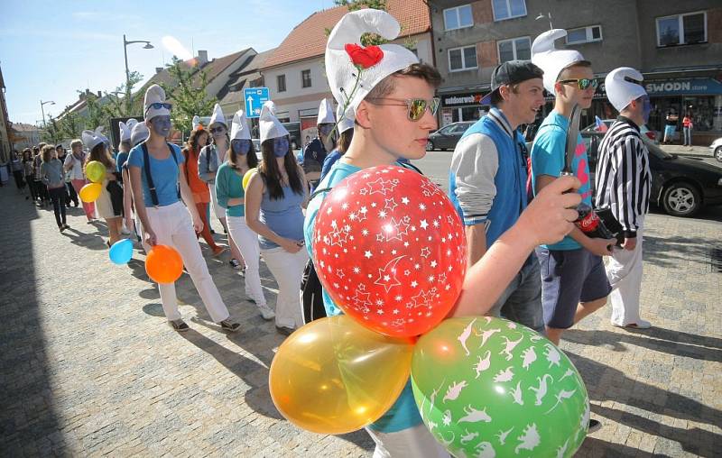 Majáles v Moravských Budějovicích.