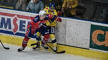 Ve čtvrtém čtvrtfinále play-off Chance ligy vyhráli třebíčští hokejisté v Přerově 3:2 po samostatných nájezdech a mohou se chystat na semifinálový souboj se Zlínem.