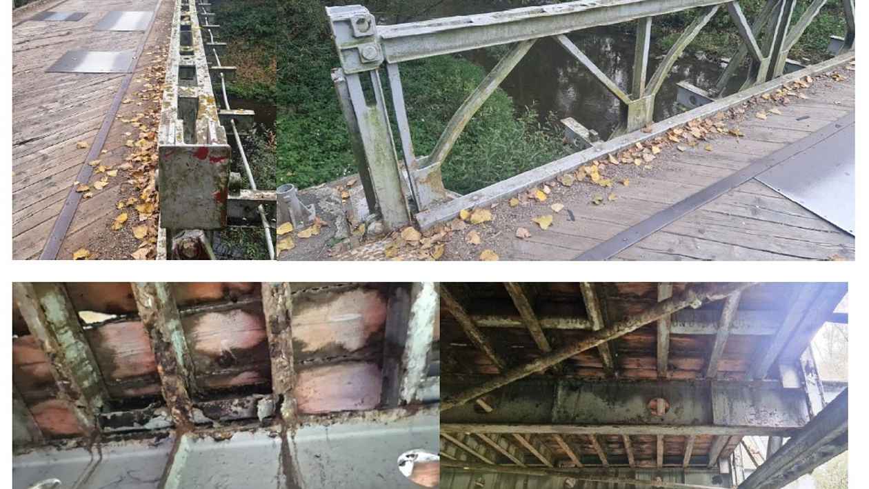 Uzavřou most v Poušově: je v havarijním stavu, podívejte se