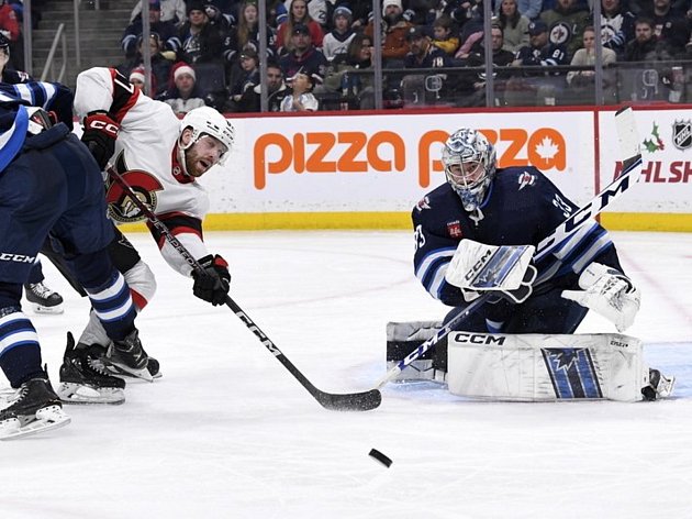 David Rittich chytá v letošní sezoně NHL za Winnipeg Jets