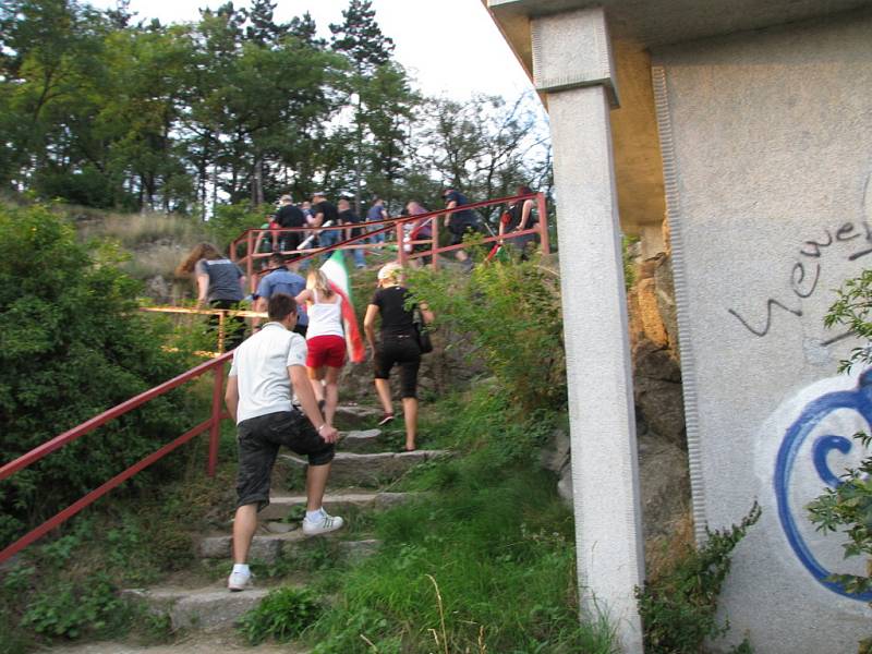 Neonacisté mysleli svůj pochod zřejmě jako provokaci.